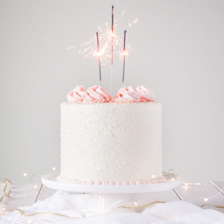 Pink Champagne Cake
