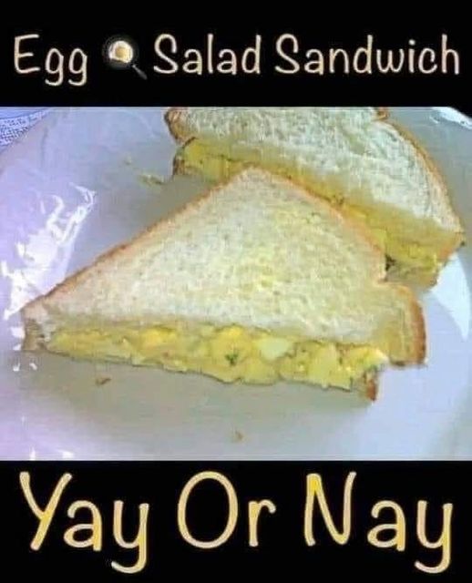 Sandwich with Egg Salad
