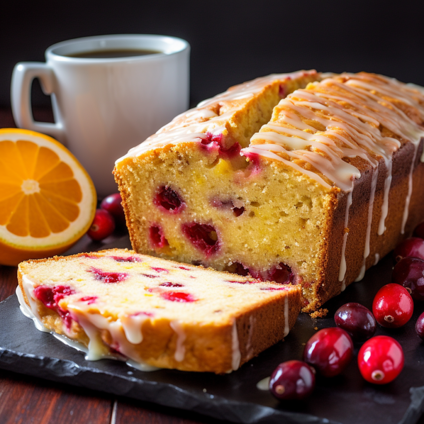 Cranberry Orange Breakfast Bread Recipe