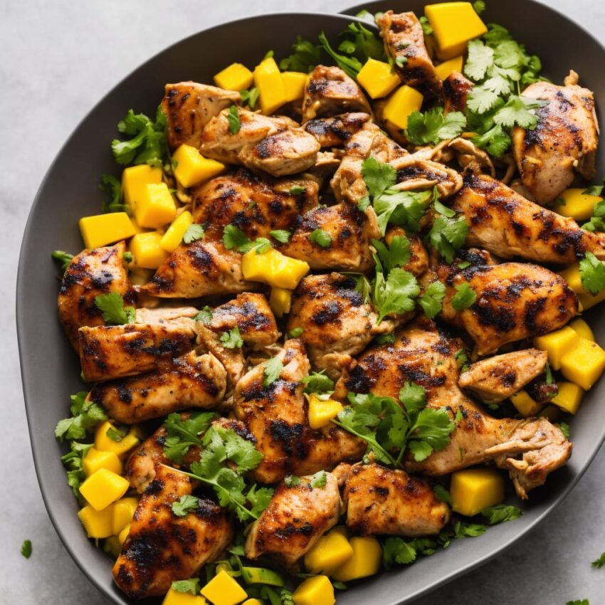 Jerk Chicken & Mango Bowl Recipe