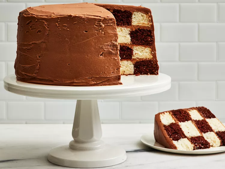 Checkerboard Cake