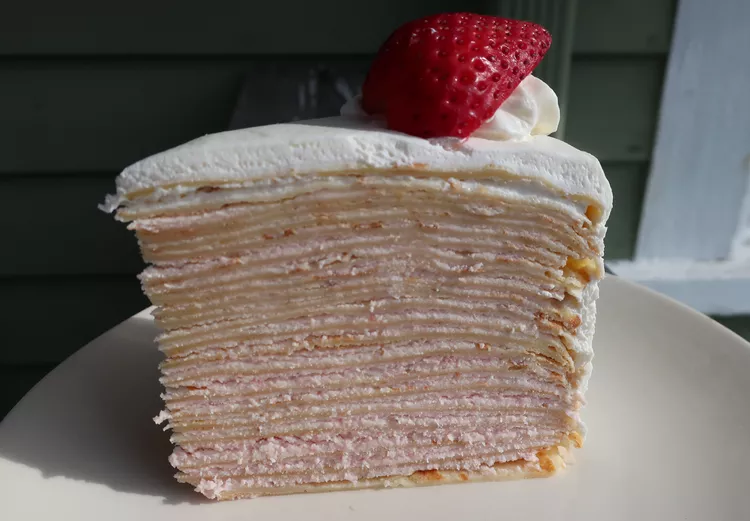 Chef John’s Strawberry Crepe Cake