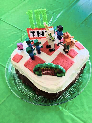 Minecraft Cake