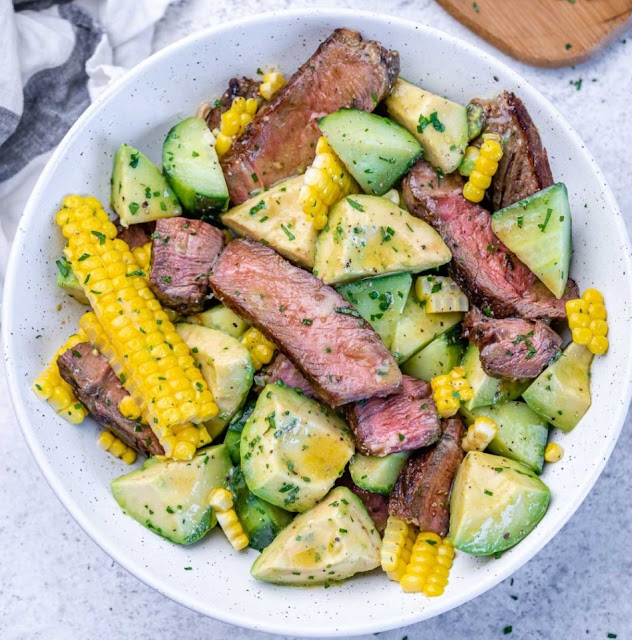 Summer Steak and Avocado Salad