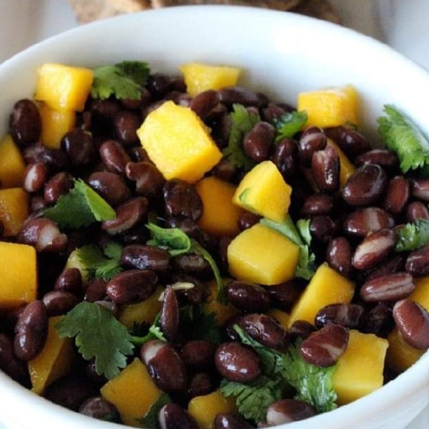 Black beans & mango