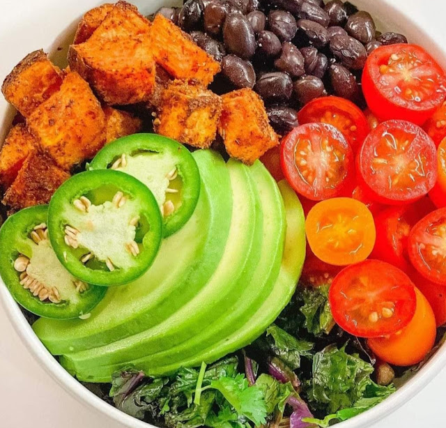 Sweet Potato Taco Salad