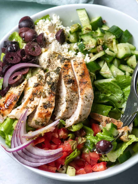 Mediterranean Chicken Salad