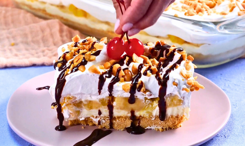 Southern-Style Banana Split Cake