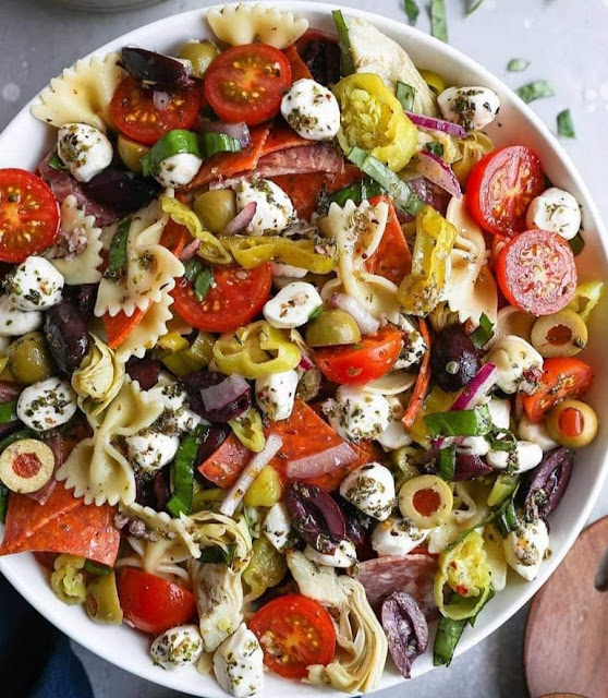 Easy Italian Antipasto Pasta Salad