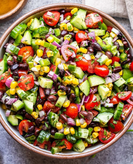 Black Bean & Corn Salsa Salad
