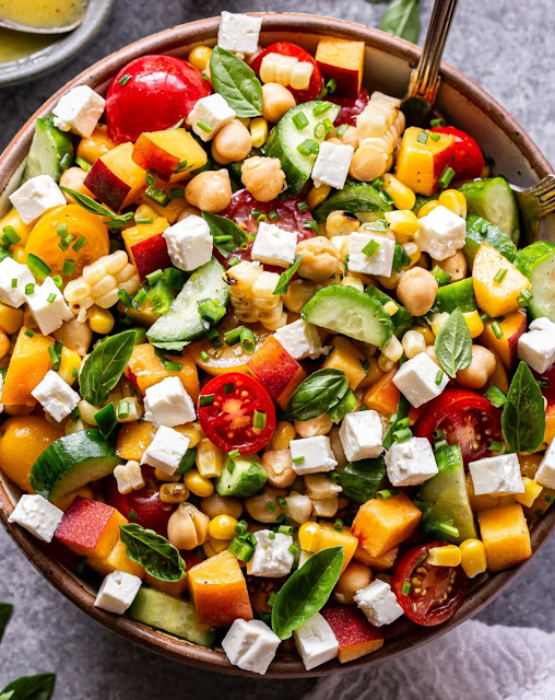 Summer Chickpea Salad