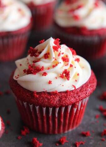 Moist Red Velvet Cupcakes