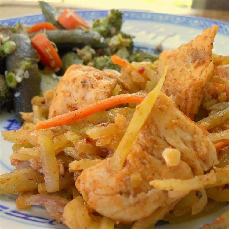 Thai Chicken Broccoli Slaw