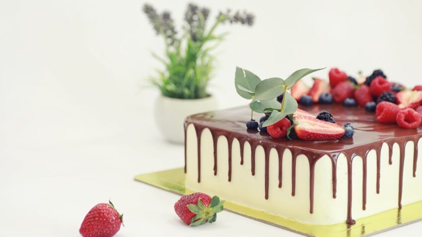 Indulgent Square Chocolate Fudge Cake with Decadent Fudge Icing