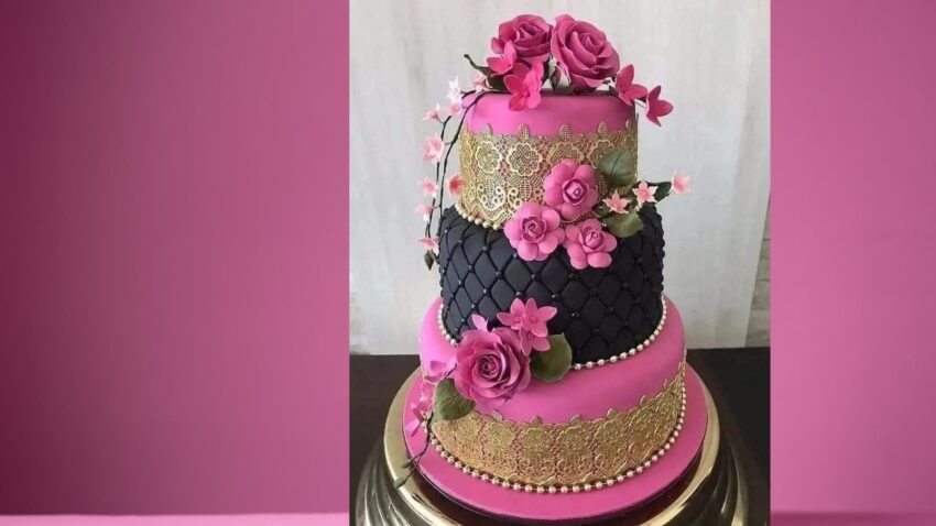 Three-tiered birthday cake recipe
