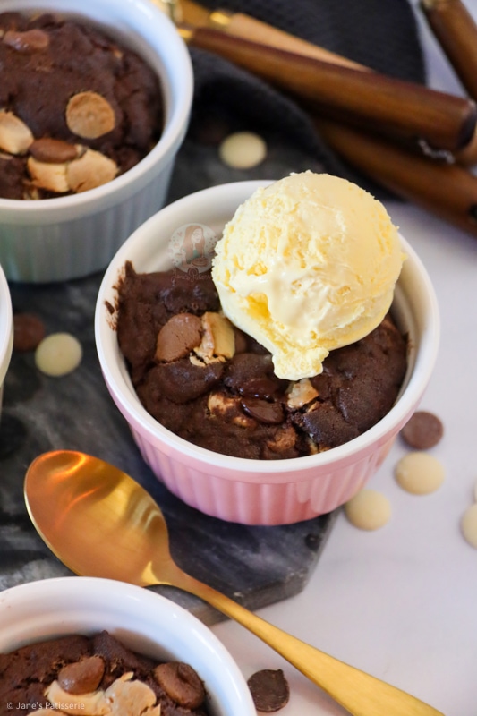 Air Fryer Cookie Dough Pots!