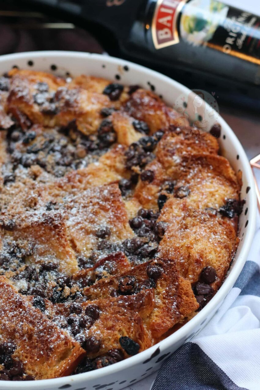 Baileys Bread & Butter Pudding!