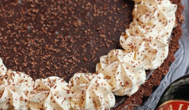 Baileys Chocolate Tart!