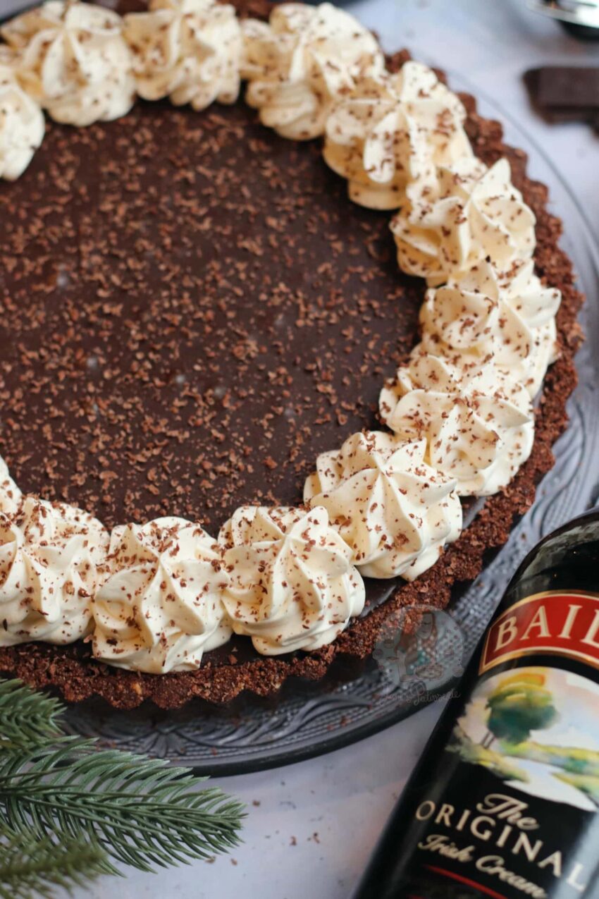 Baileys Chocolate Tart!