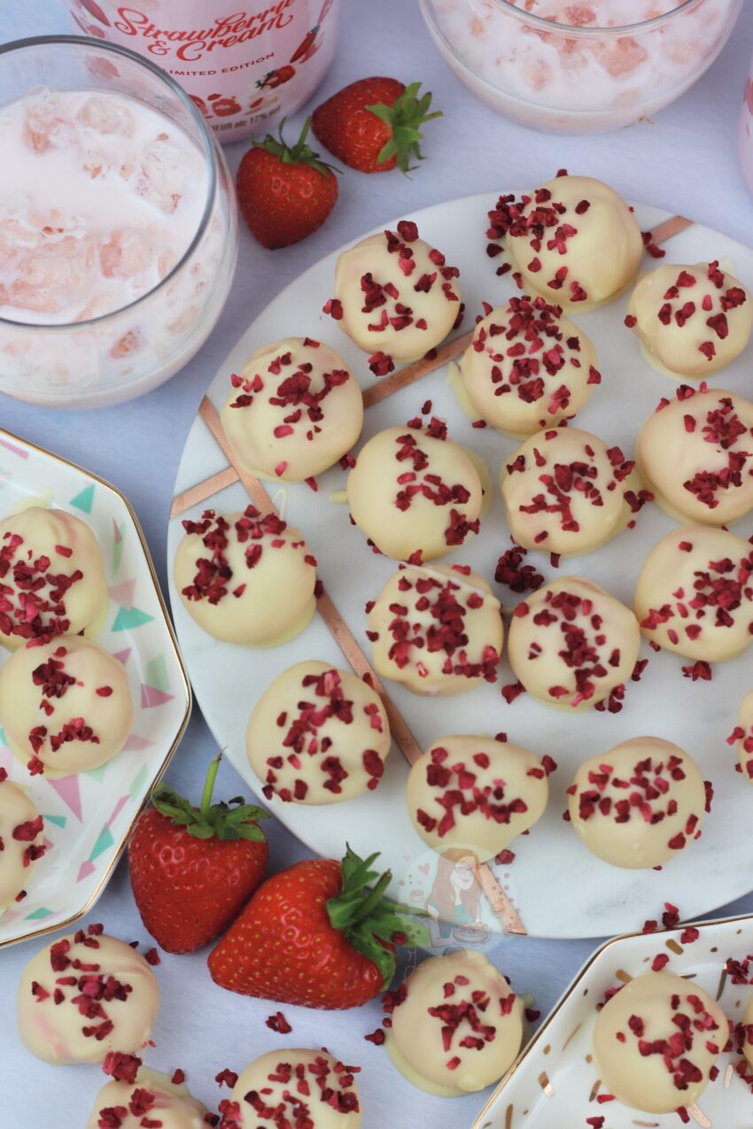 Baileys Strawberry Truffles