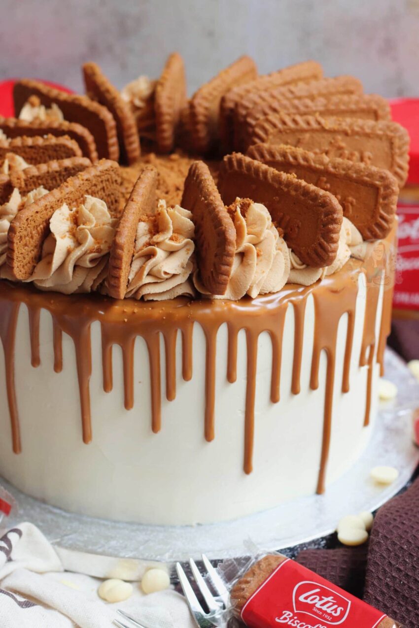 Biscoff Drip Cake!
