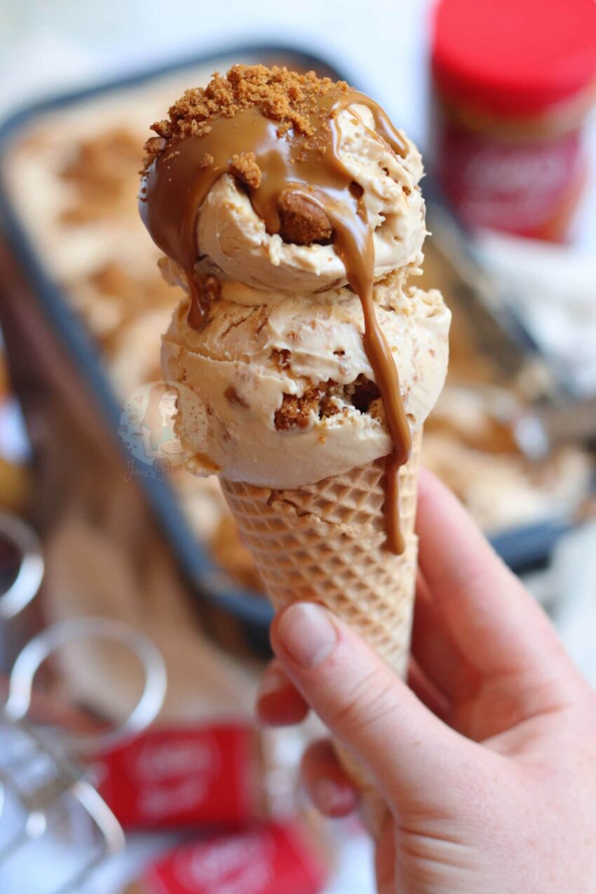 Biscoff Ice Cream!