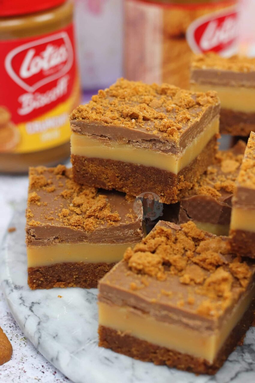 Biscoff Millionaires Traybake