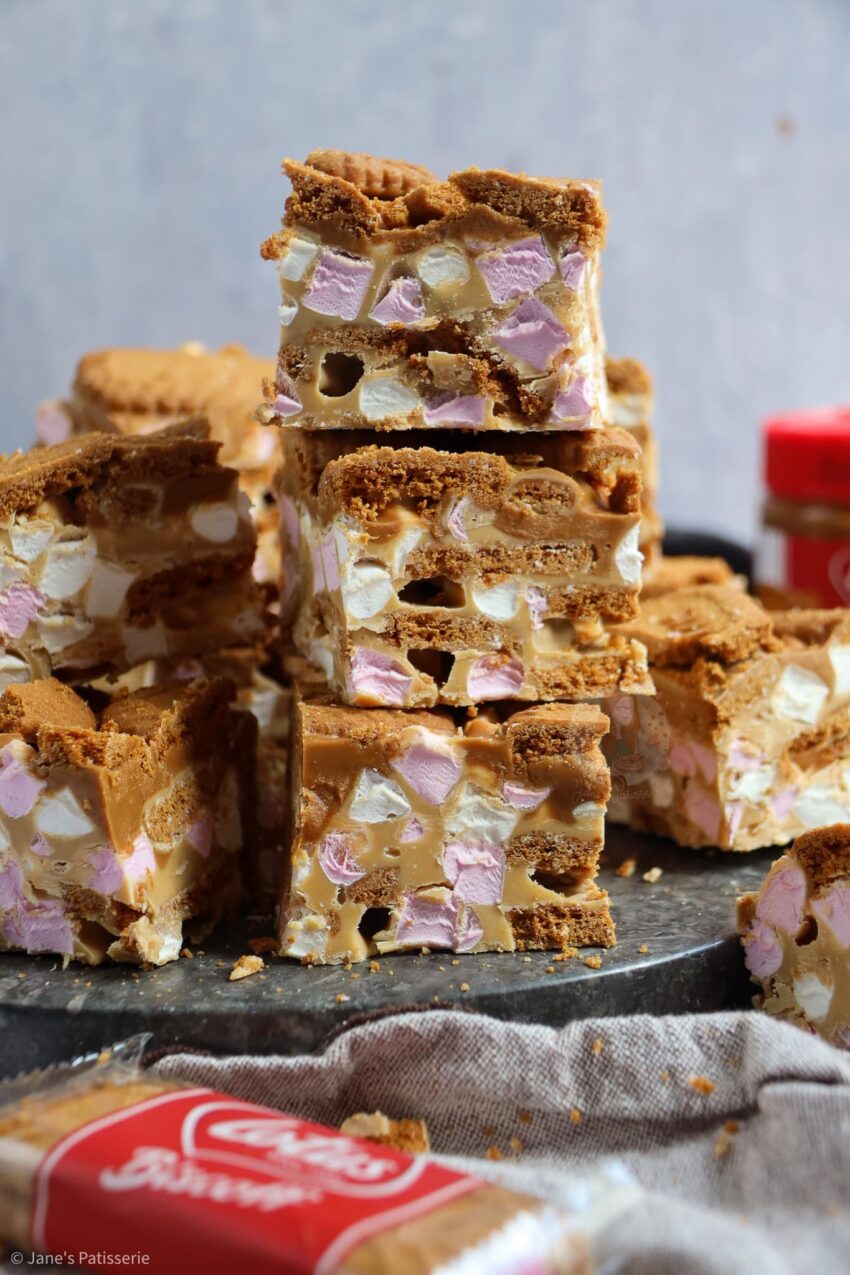 Biscoff Rocky Road!