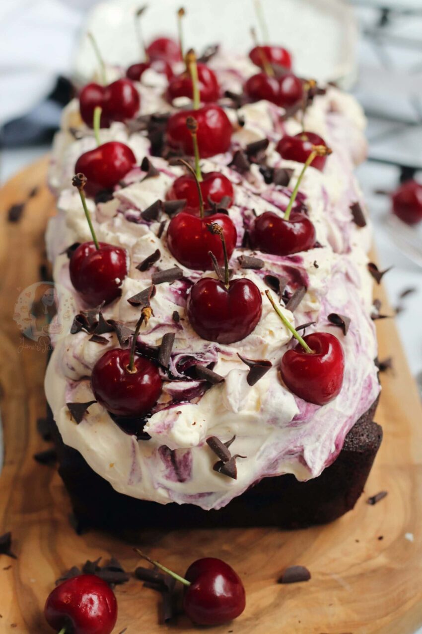 Black Forest Loaf Cake!