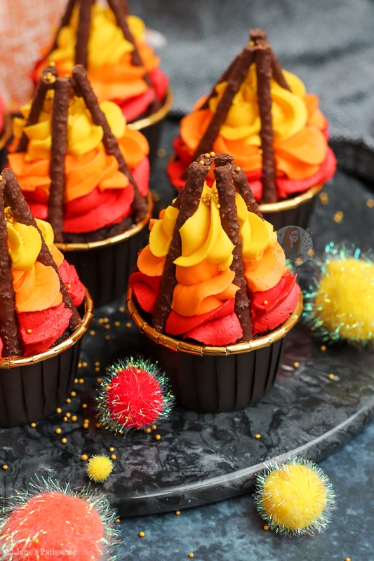 Bonfire Cupcakes!
