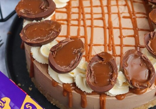 Cadbury’s Caramel Cheesecake!