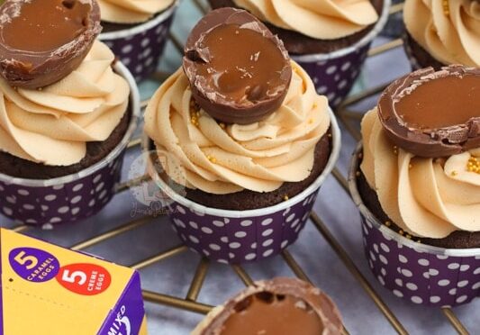 Cadbury’s Caramel Cupcakes!