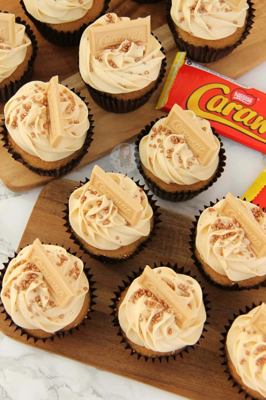 Caramac Cupcakes!