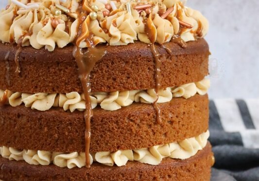 Caramel Ginger Cake!