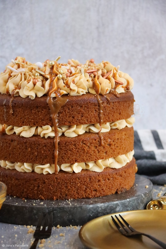 Caramel Ginger Cake!