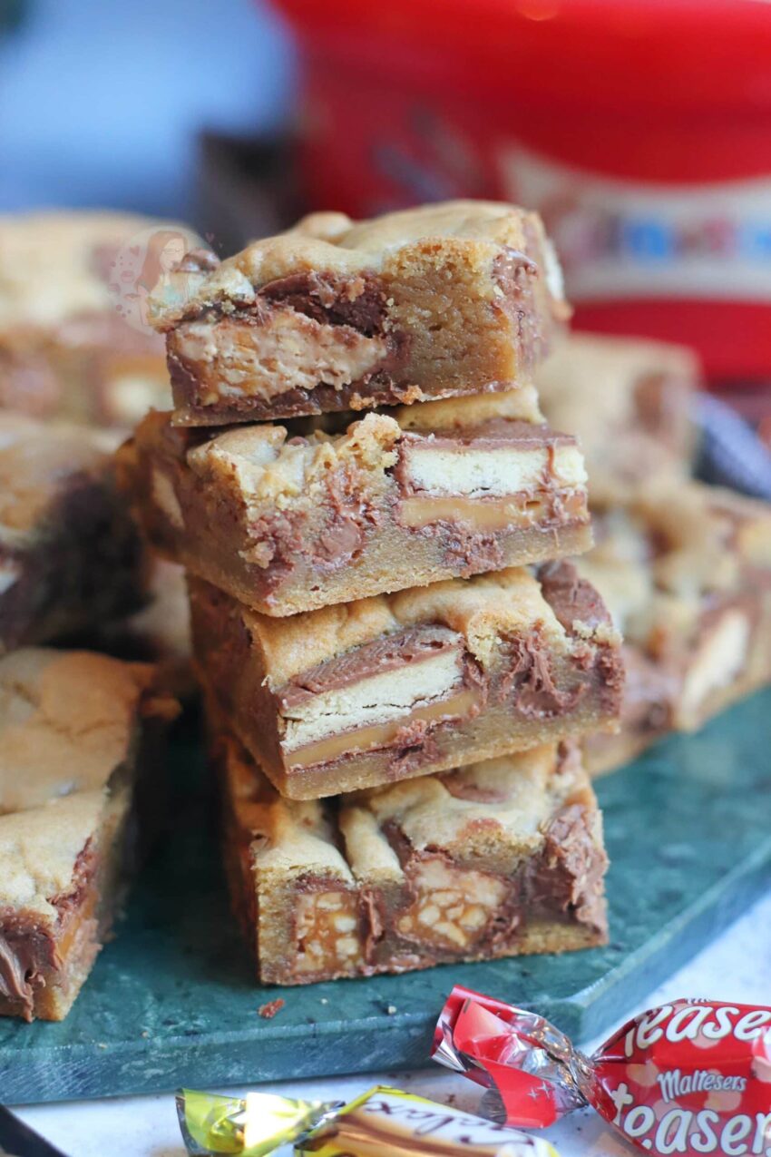 Chocolate Box Cookie Bars!