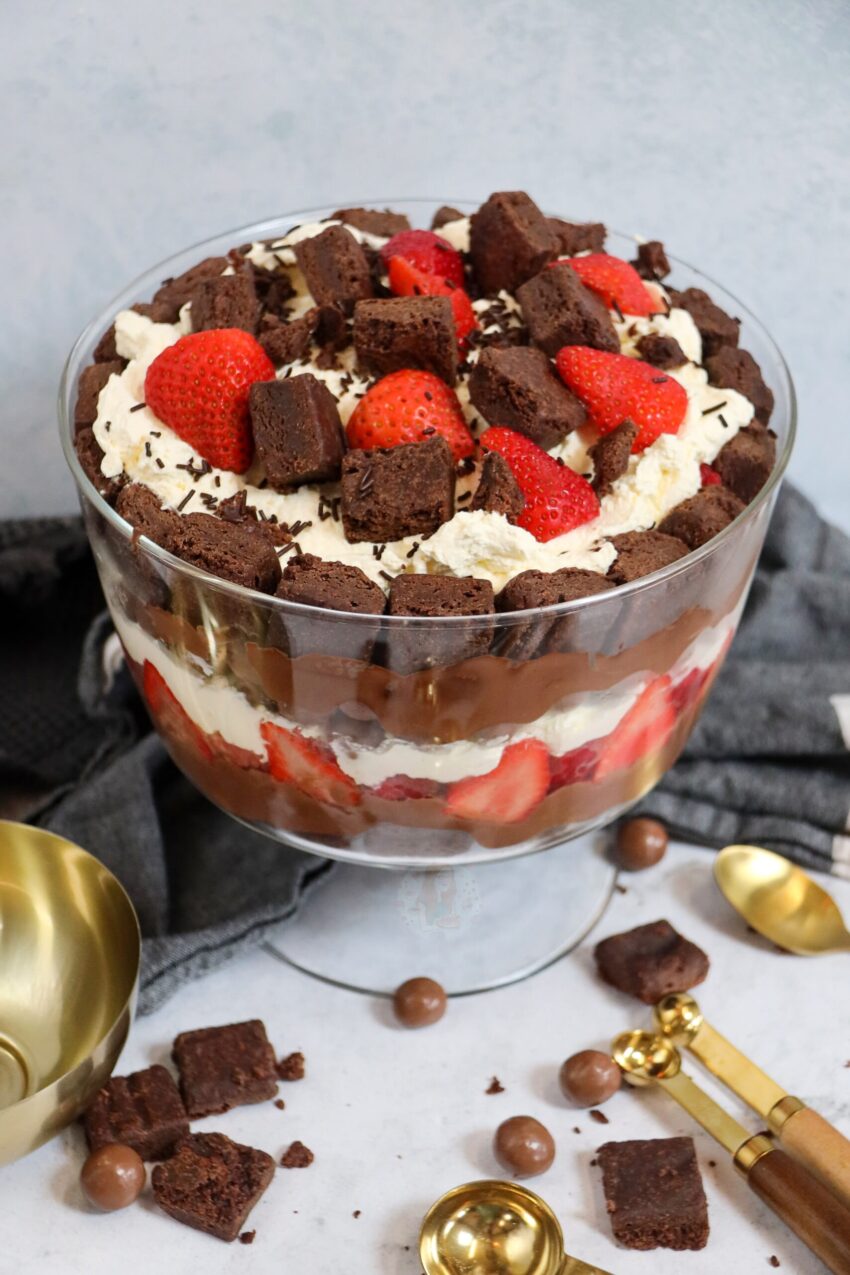Chocolate Brownie Trifle!