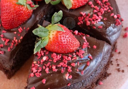 Chocolate cake for two!