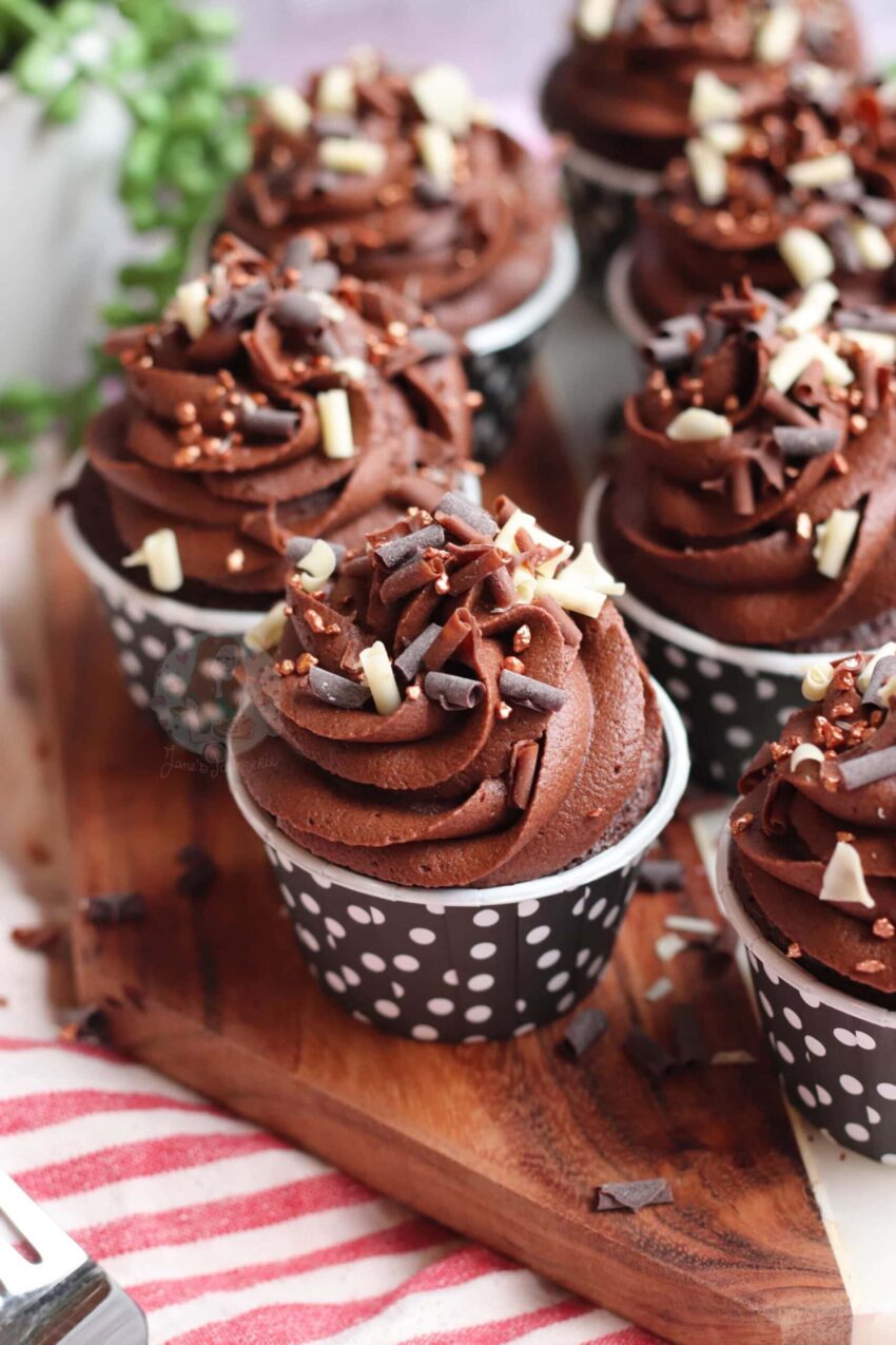 Chocolate Fudge Cupcakes!