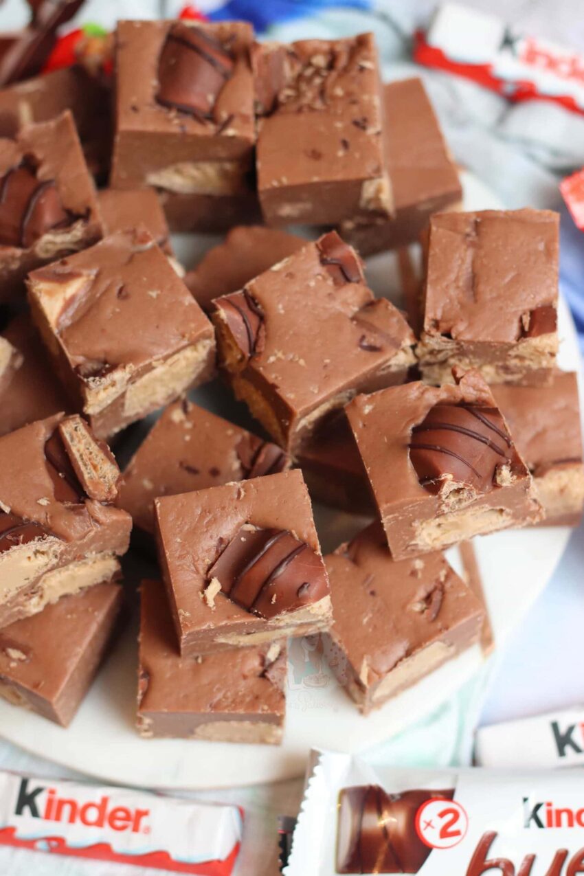 Chocolate Kinder Bueno Fudge!