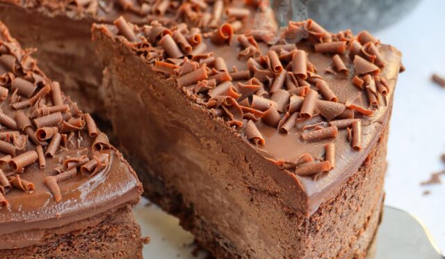 Chocolate Overload Cheesecake!