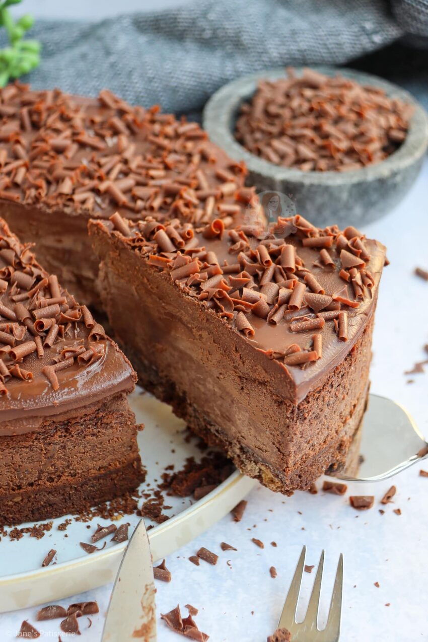 Chocolate Overload Cheesecake!