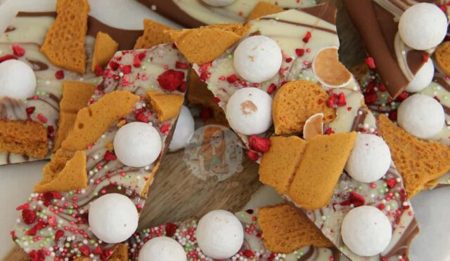 Christmas Chocolate Orange Bark