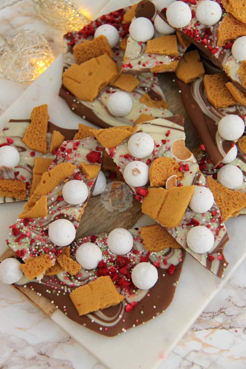 Christmas Chocolate Orange Bark