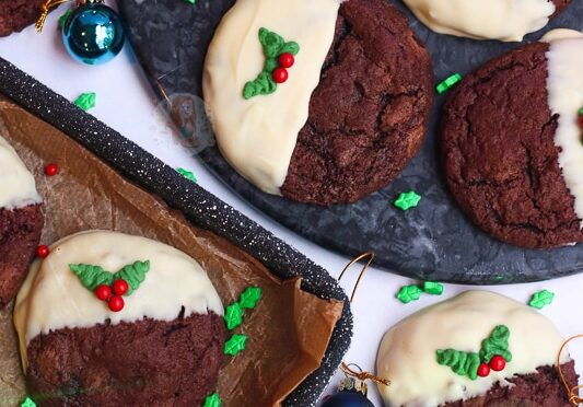 Christmas Pudding Cookies!