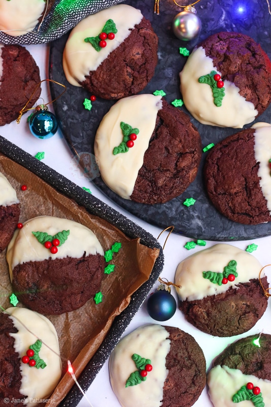 Christmas Pudding Cookies!