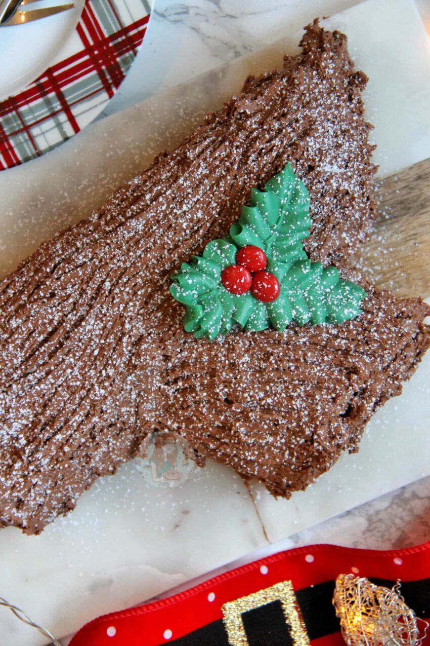 Christmas Yule Log!
