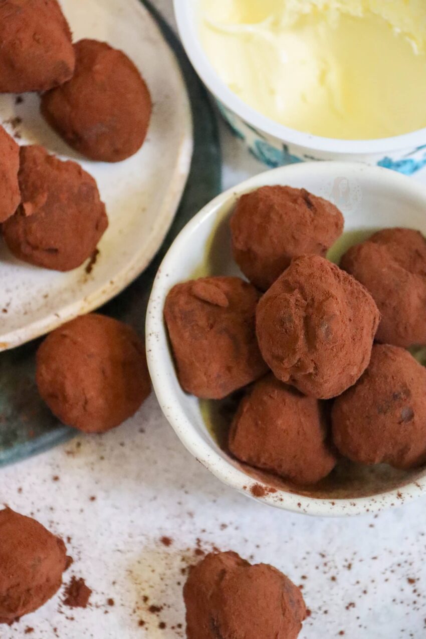 Clotted Cream Chocolate Truffles!