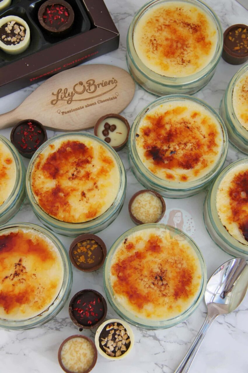 Creme Brûlée Cheesecakes! AD
