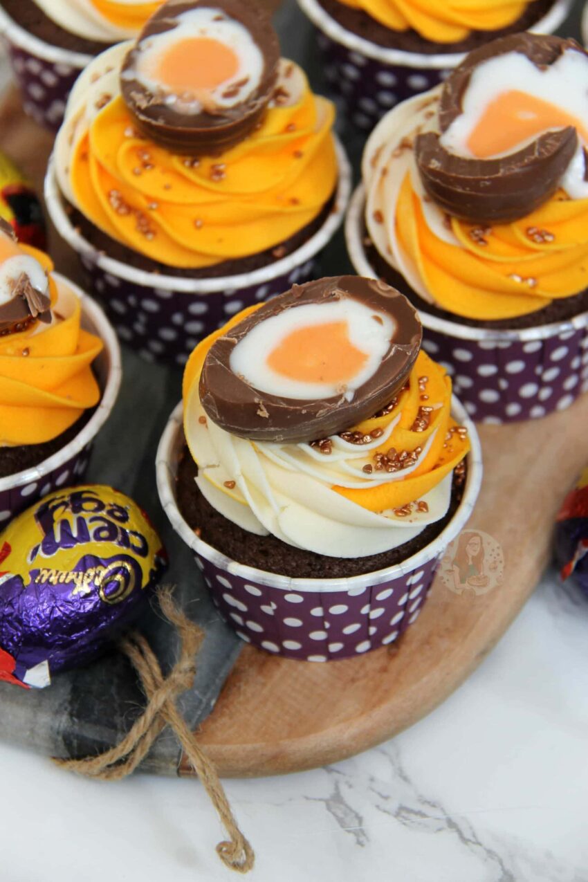 Creme Egg Cupcakes!